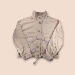 Madewell Utility Jacket in Light Pink